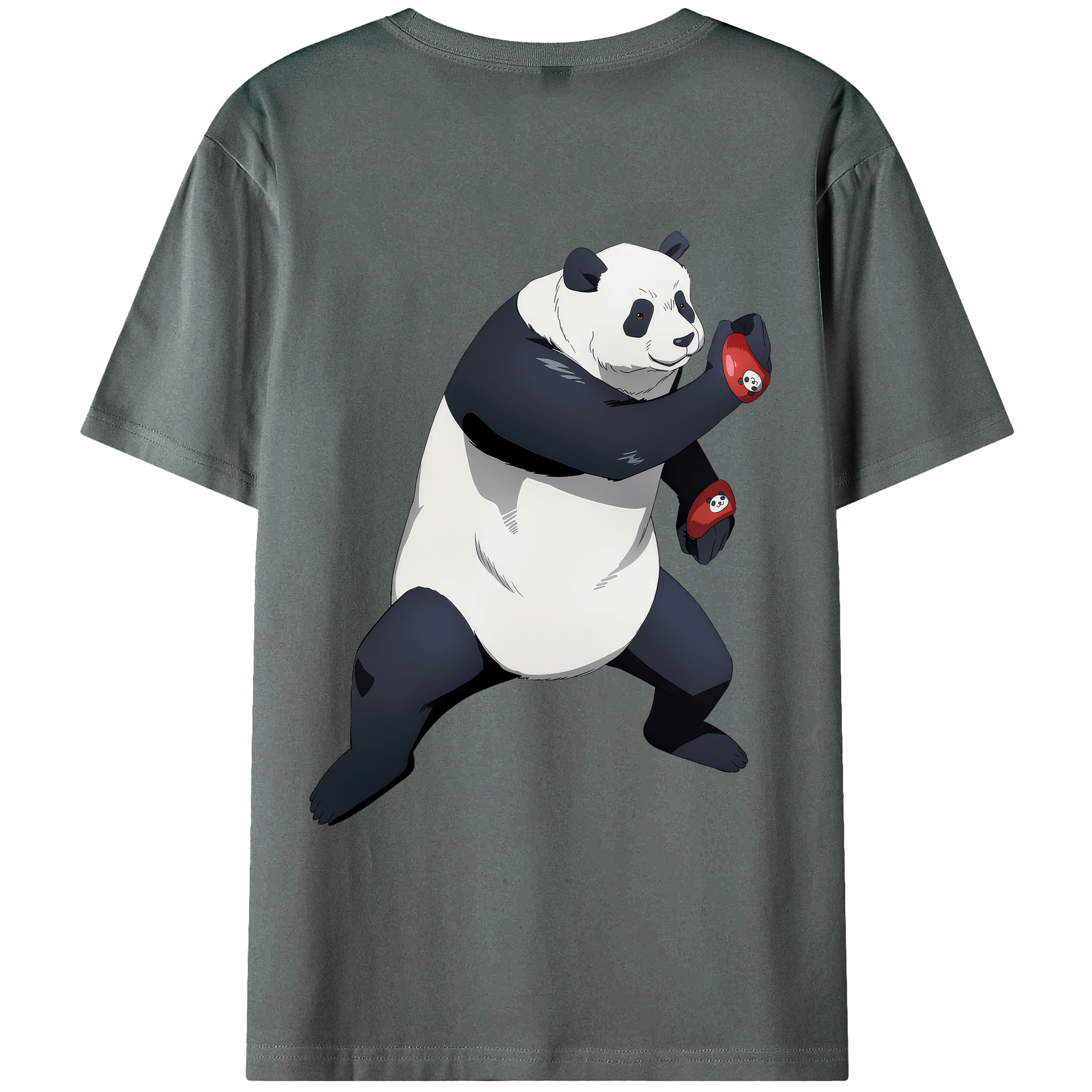 （画像用） 呪術廻戦 Jujutsu Kaisen 綿100％ メンズ半袖Tシャツ（バックプリント） 通気性